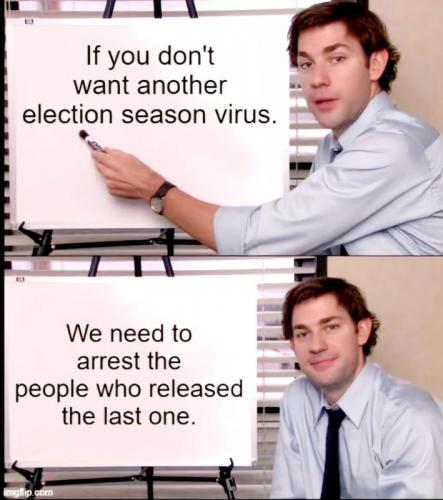 M election season virus