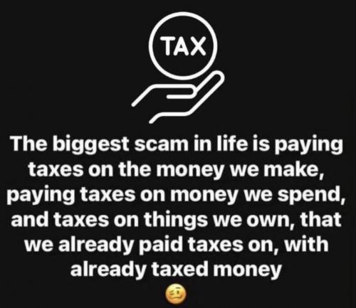 M tax scam