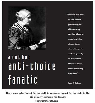 susan b anthony abortion