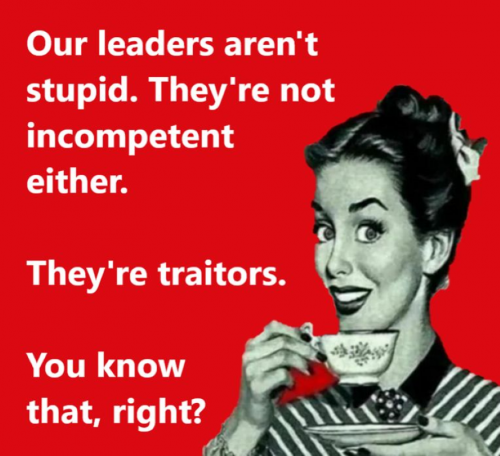 USA leaders traitors