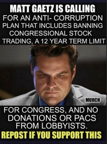 B matt Gaetz