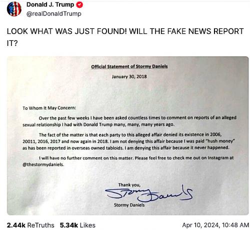 Stormy Daniels Denial 1