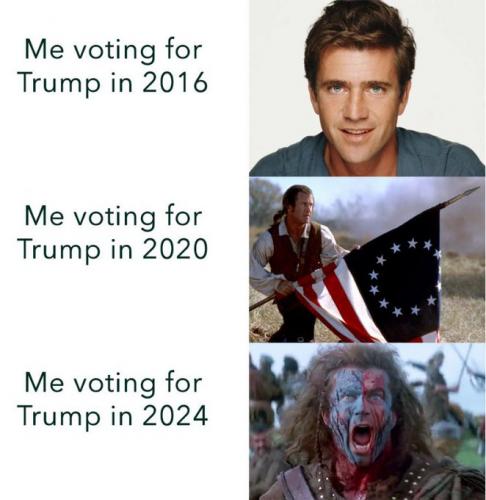 Voting Trump