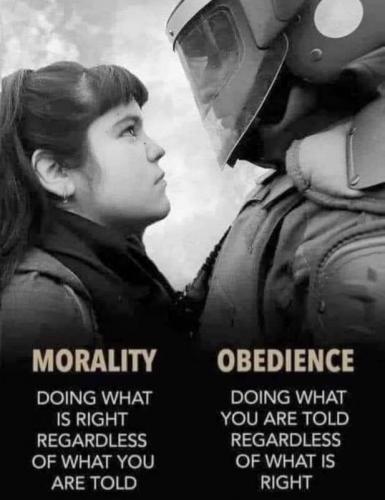 M morality obedience