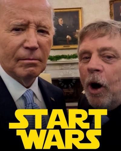 Biden, Mark Hamill, Star Wars -- Start Wars