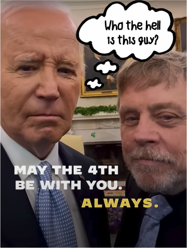 Biden, Mark Hamill, Star Wars -- Who in the Hell is this guy