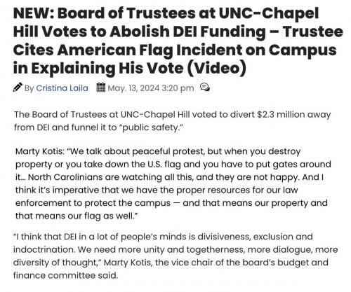 abolish DEI UNC