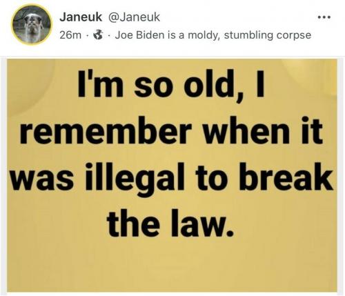 illegal break law