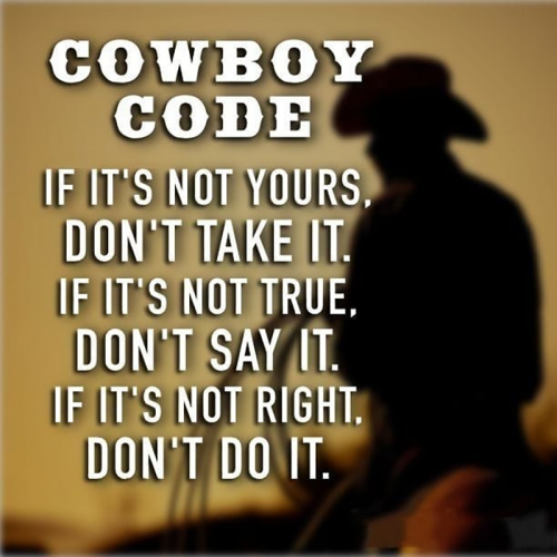 M Cowboy Code