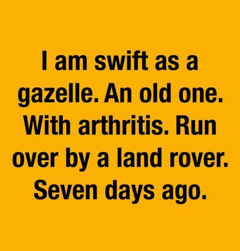 Fast - As a gazelle