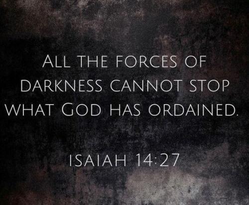 052324 - Forces of darkness, Isaiah 14 - 27