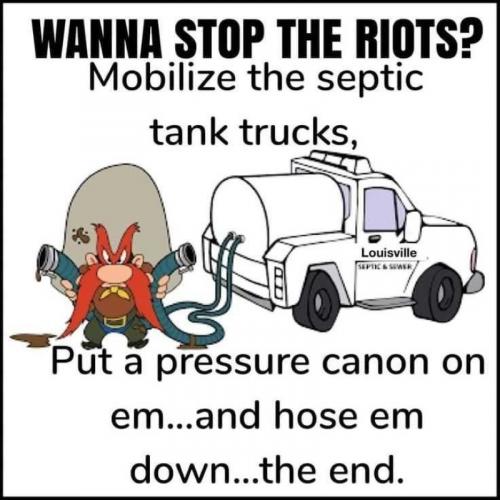 USA stop riots
