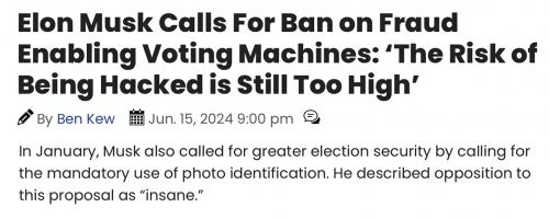Musk destroy Elec mach