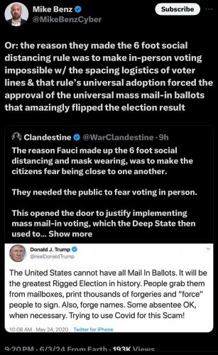 FAUCI INPERSON VOTING