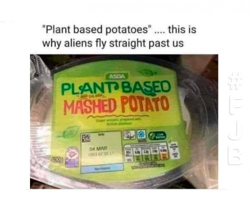 Plant Based Potatoes WTF