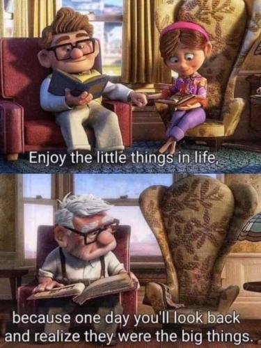 Life - The little things are really the big things