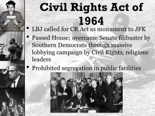 Civil Rights Act of 1964LBJ