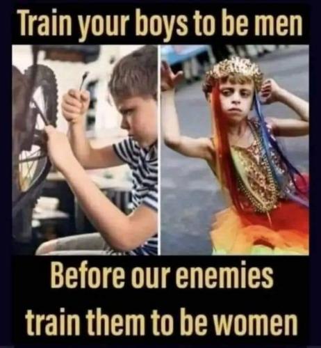 boys to be men train