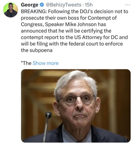 It sucks to be Merrick Garland