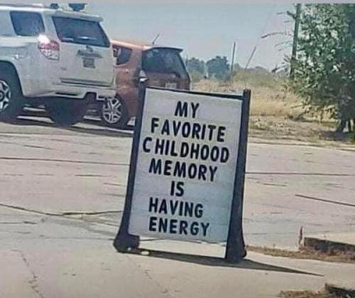 childhood memory