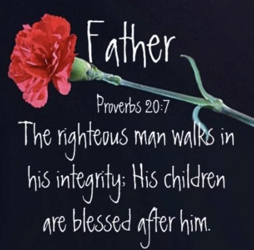 061624 -Righteous man - Prov 20-7