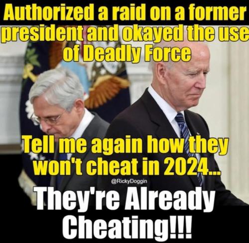 already cheating