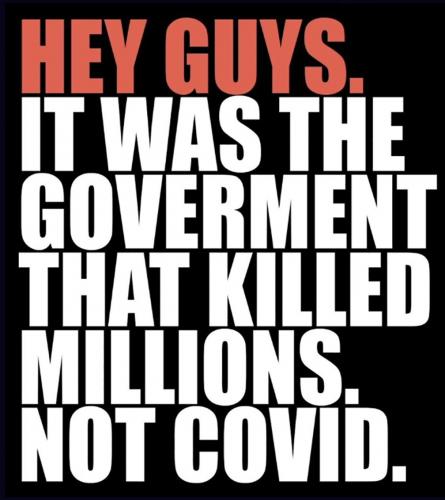 Gov killed not covid