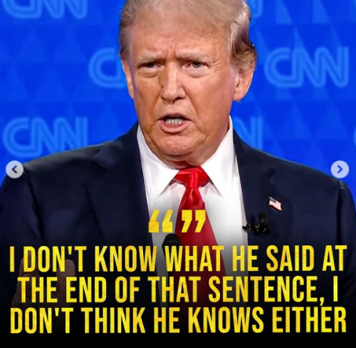 what he said