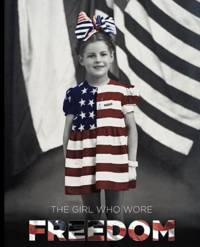 D DAY GIRL FLAG