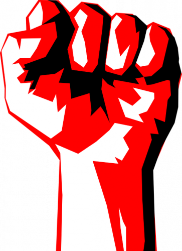 red fist