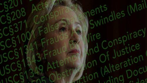 hillary email crimes