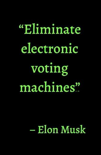 eliminate electric voting