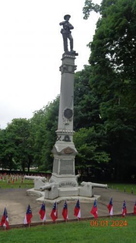 Monument, Texas Graves in Background