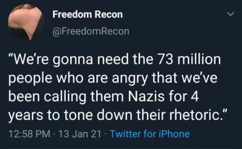 ALWAYS ACUSE NAZIS