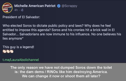 El Salvador vs Soros