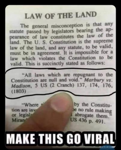 law of land