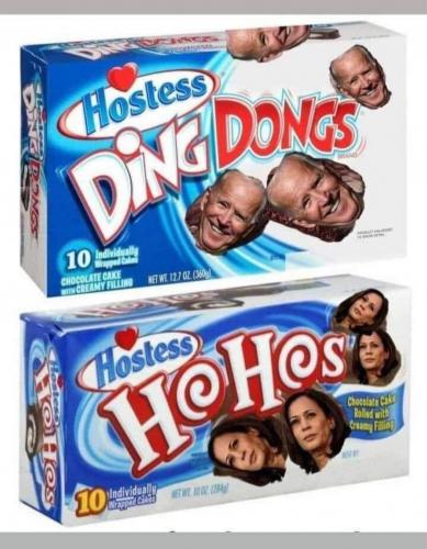 Biden Ding Dongs, Harris Ho Hos
