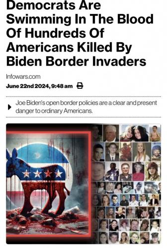 dems swim in blood