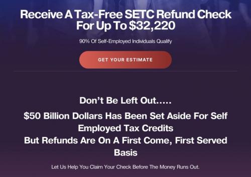 Tax free refund check