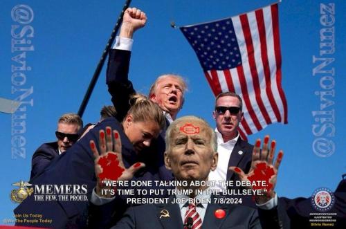 BIDEN BLOODY HANDS 666