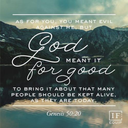 what man meant for evil