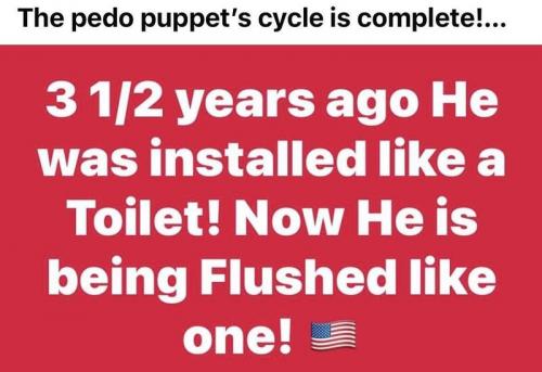 flushed
