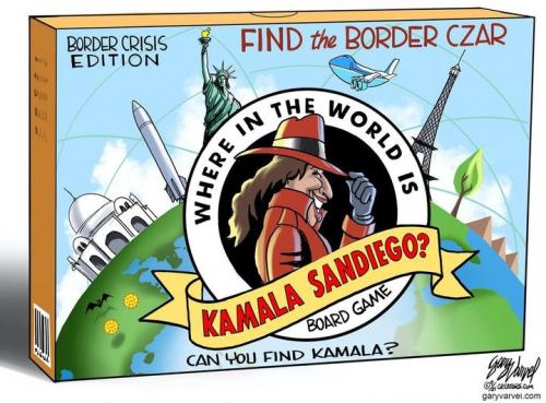 kamala harris borderczar