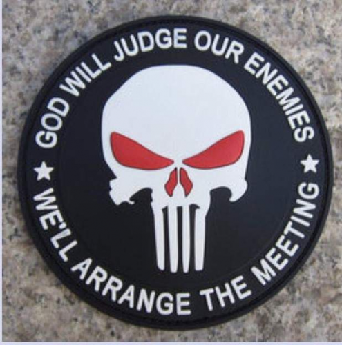 GOD will judge our enemies we'll arrange the meeting