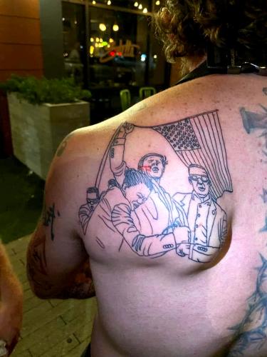 Trump Assassination Attempt Tattoo