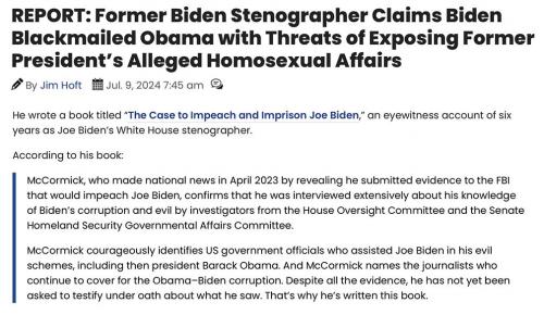 Biden expose Obama