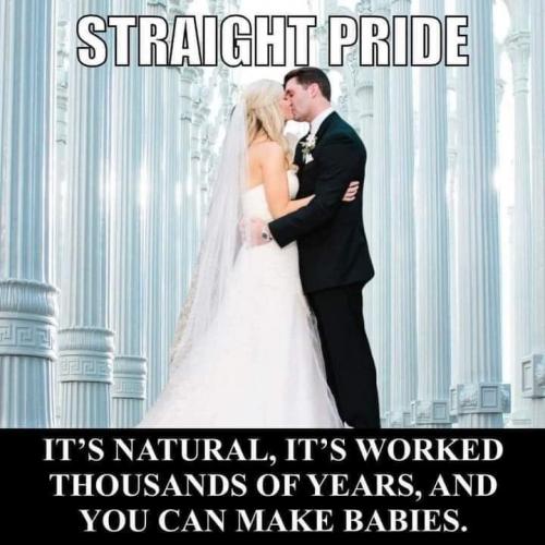 Family, Pride, LGBT -- Natural, Straight Family