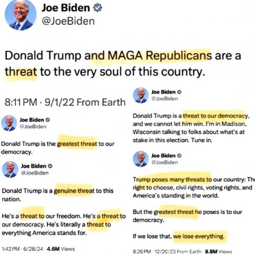 biden threat