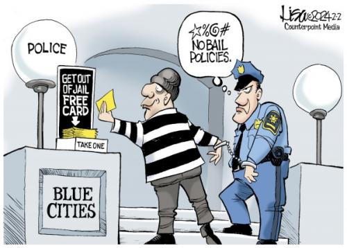 CRIME BLUE CITIES
