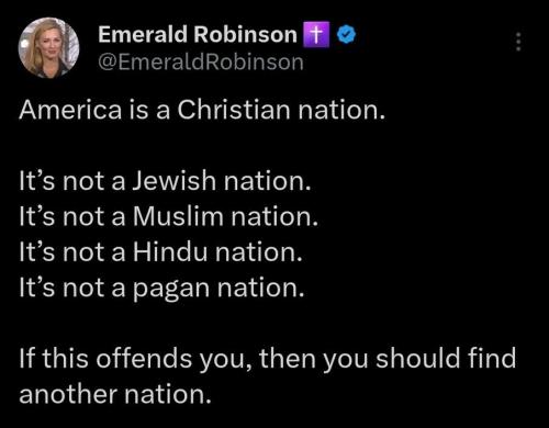 CHRISTIAN NATION  TS